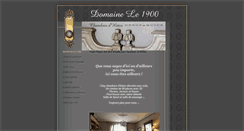 Desktop Screenshot of le1900.com