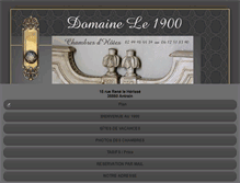 Tablet Screenshot of le1900.com